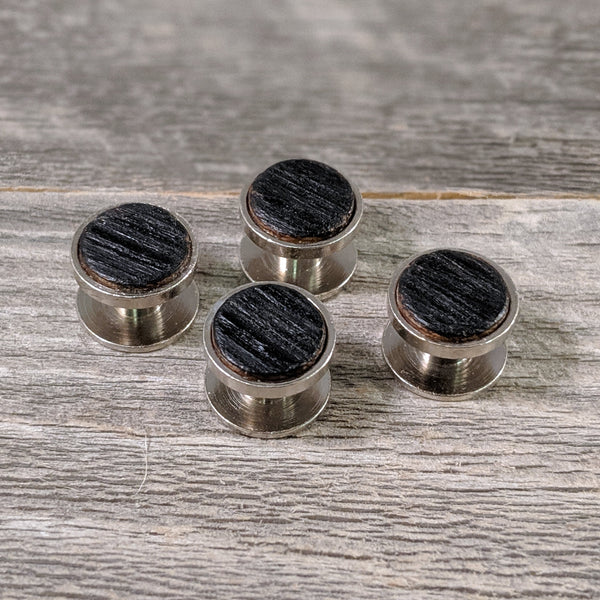 Bourbon Barrel Tuxedo Studs/Tuxedo Stud Set/Shirt Stud Set/Wedding Shirt Studs/Stud Buttons/Groom Shirt Studs/Best Man Tux Studs
