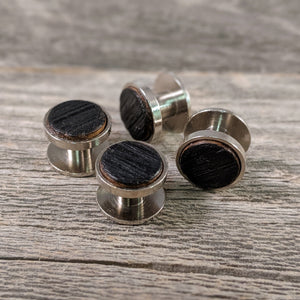 Bourbon Barrel Tuxedo Studs/Tuxedo Stud Set/Shirt Stud Set/Wedding Shirt Studs/Stud Buttons/Groom Shirt Studs/Best Man Tux Studs