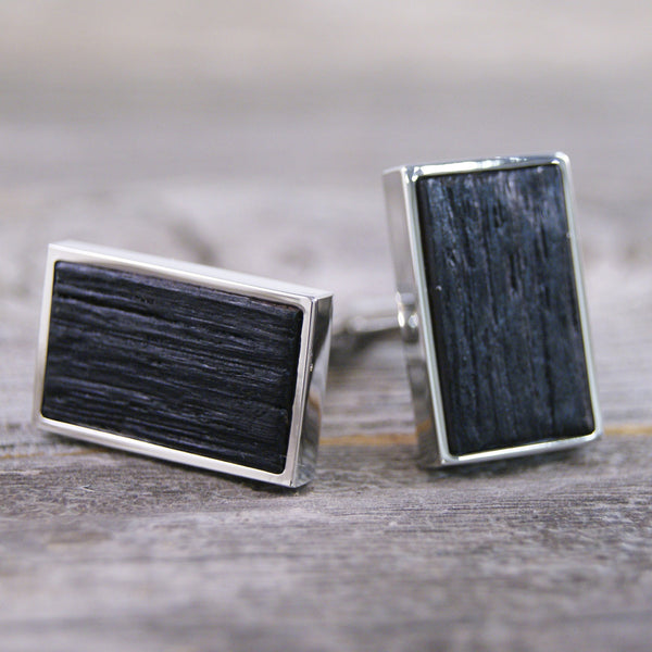 Whiskey Barrel Cufflinks/Whiskey Stave Cuff Links/Rustic Wedding/Groomsmen gift/5th Anniversary/Perfect gift for a Whiskey Drinker