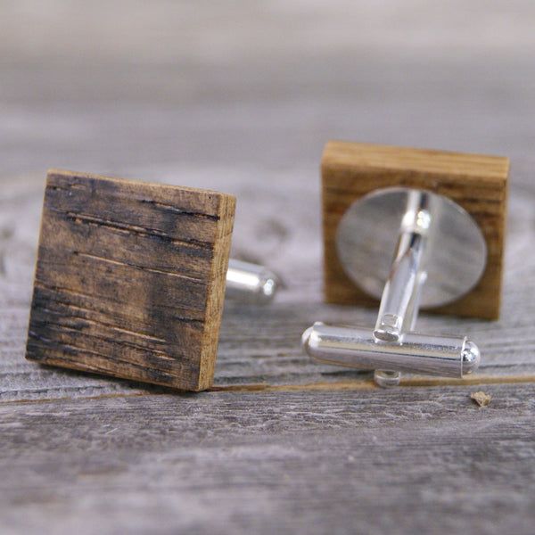 Rustic Wedding/Wedding Cufflinks/Rustic Cufflinks/Recycled Wood/Upcycled/Wooden Cufflinks/Cufflinks/Best Man Gift/Whiskey