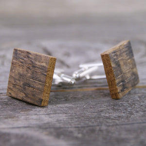 Rustic Wedding/Wedding Cufflinks/Rustic Cufflinks/Recycled Wood/Upcycled/Wooden Cufflinks/Cufflinks/Best Man Gift/Whiskey