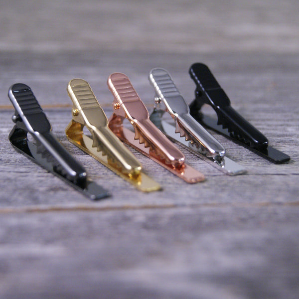 Groomsmen Tie Clip Set/Groomsmen Gift/Rustic Wedding/Wedding Gift/Personalized Gift/American Walnut Wood/Monogrammed